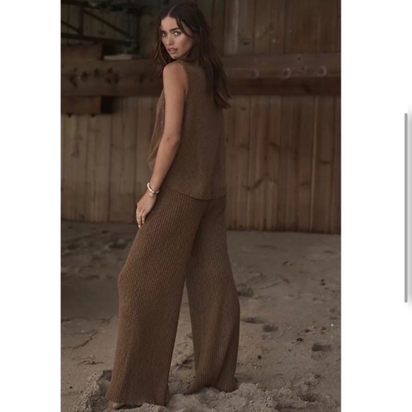 FREE PEOPLE ADELAIDE SWEATER SET - Picture 4 of 6